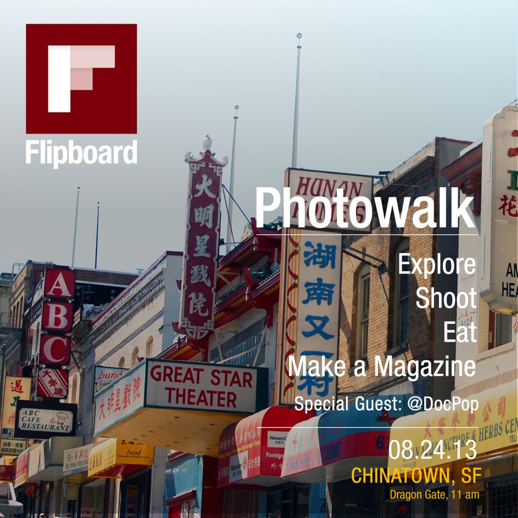 Join Us for a Flipboard Photowalk in San Francisco