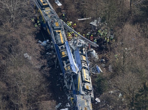 Fatal Train Crash in Germany: Pictures