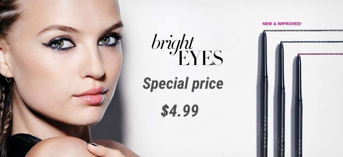Avon's glimmer stick at its lowest price ever at youravon.com/awright6142 #savings #eyes #AVON