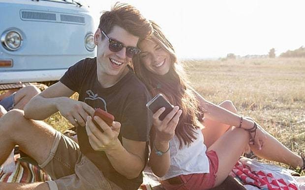 Is a text message more romantic than a phone call?