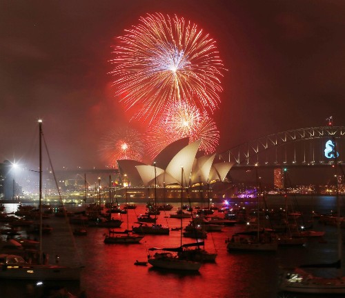 Happy New Year! From Sydney to Asia