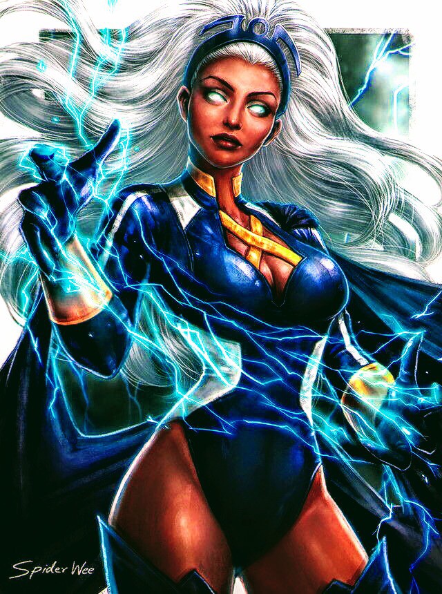 💦⚡️🌈 #xmen #queen #marvel #alteredart