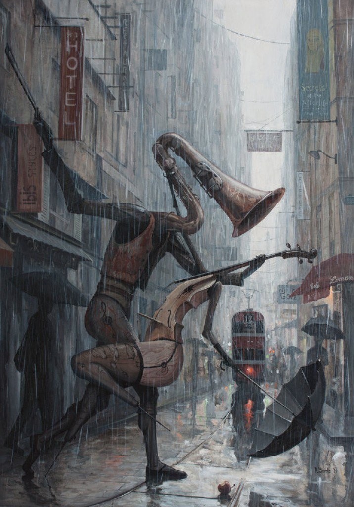 viola 🎼 Adrian Borda 🎶 "Life is a dance in the rain"