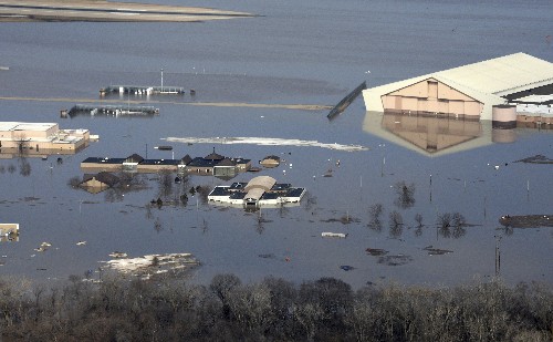 Floods expose threat to military posed by climate change