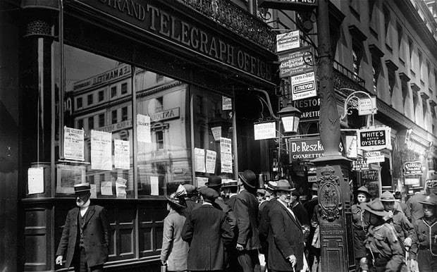 The start of the First World War was a seminal moment in modern history