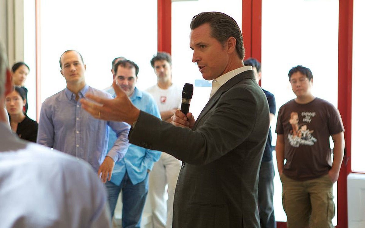 On the Red Couch with California Lt. Gov Gavin Newsom