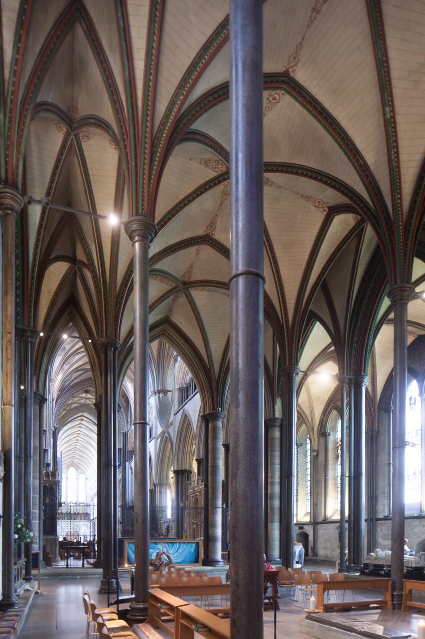 Salisbury Cathedral, UK - a forest of Purbeck - follow me on Instagram: @fotofacade