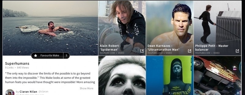Wakelet is another content curation platform, but it’s particularly good looking