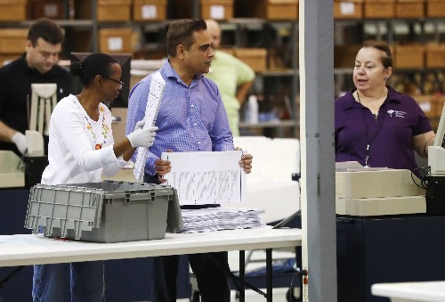 Trump calls on Florida Democrat to concede, implies fraud