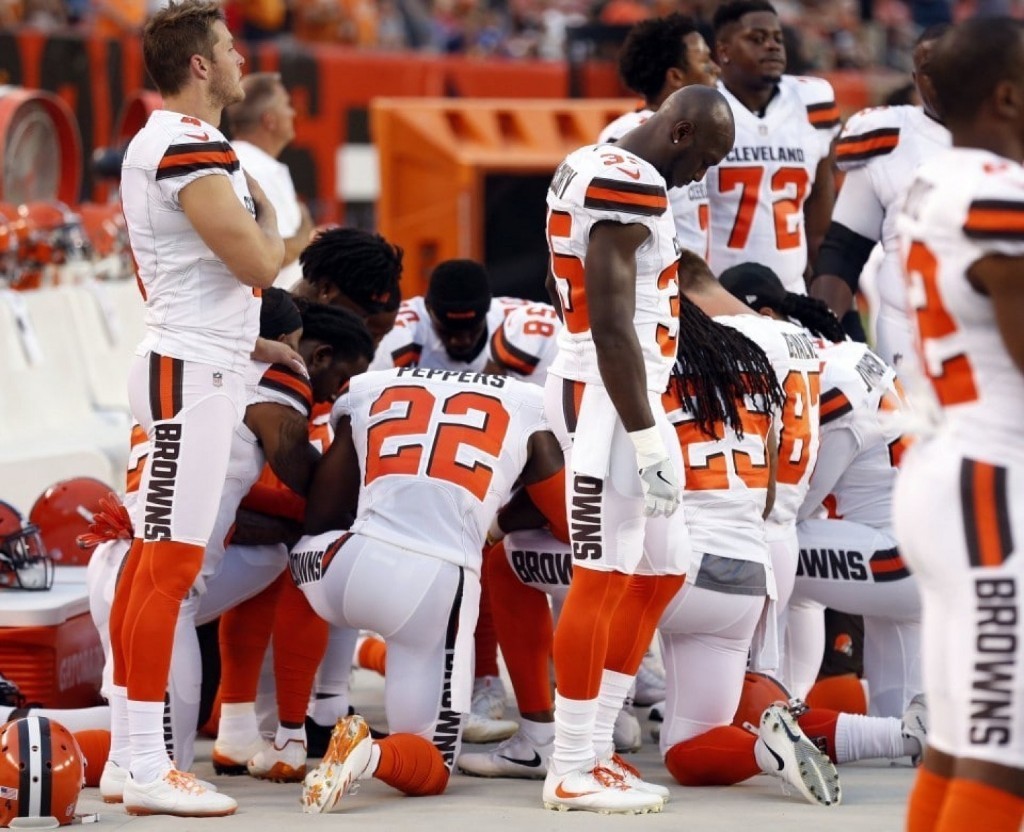 The NFL player protests, broken down by team and week