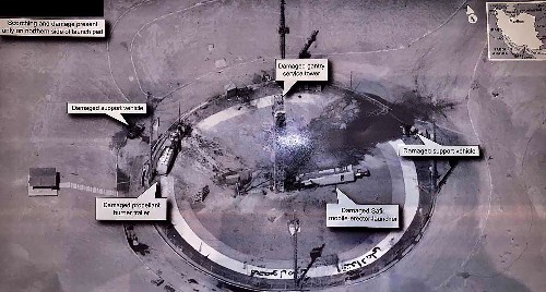 Iran official tweets at Trump after apparent rocket failure