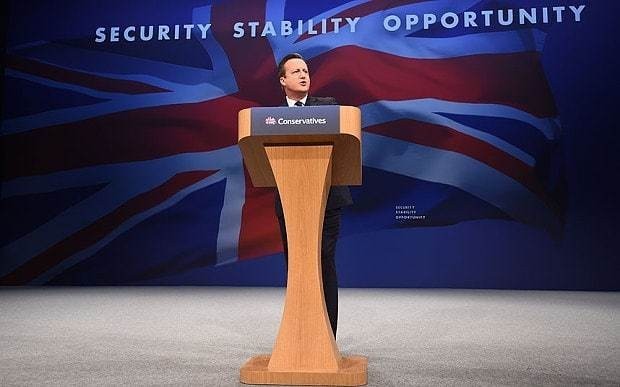 David Cameron is the new leader of the British Left