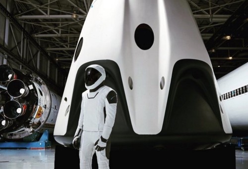 Elon Musk shares first full-body photo of SpaceX’s spacesuit