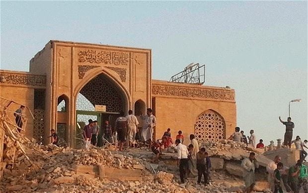 Iraq jihadists blow up 'Jonah's tomb' in Mosul