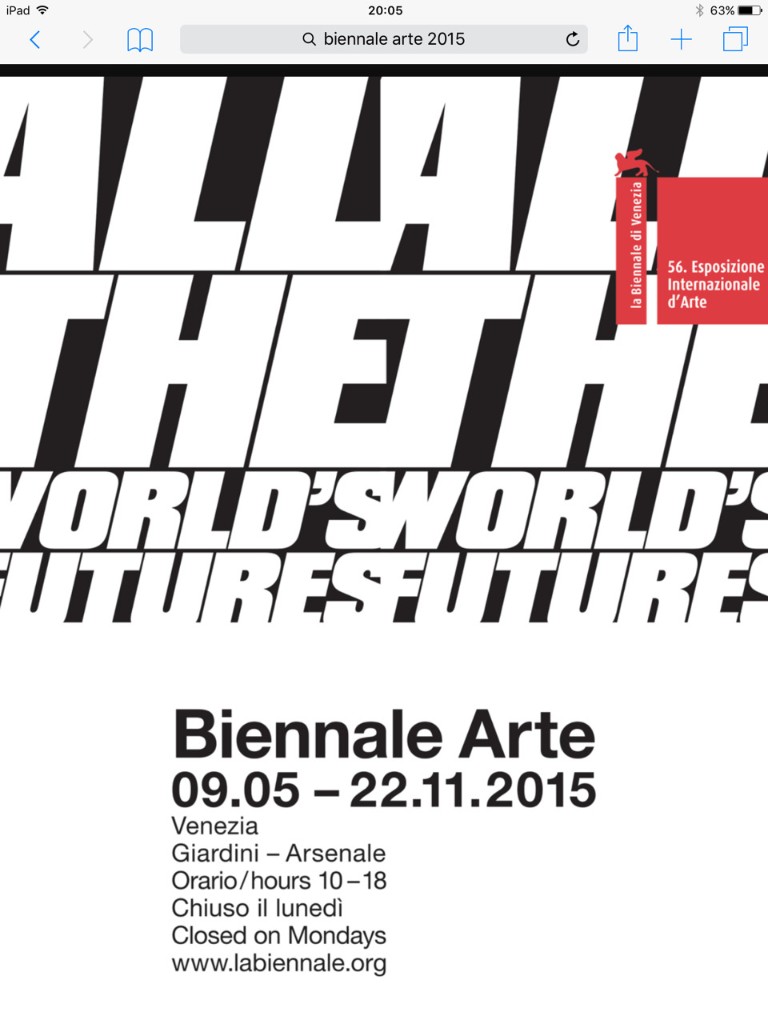 56a Biennale Arti Visive di Venezia 2015
