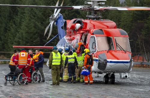 More passengers lifted off Norway cruise ship before towing