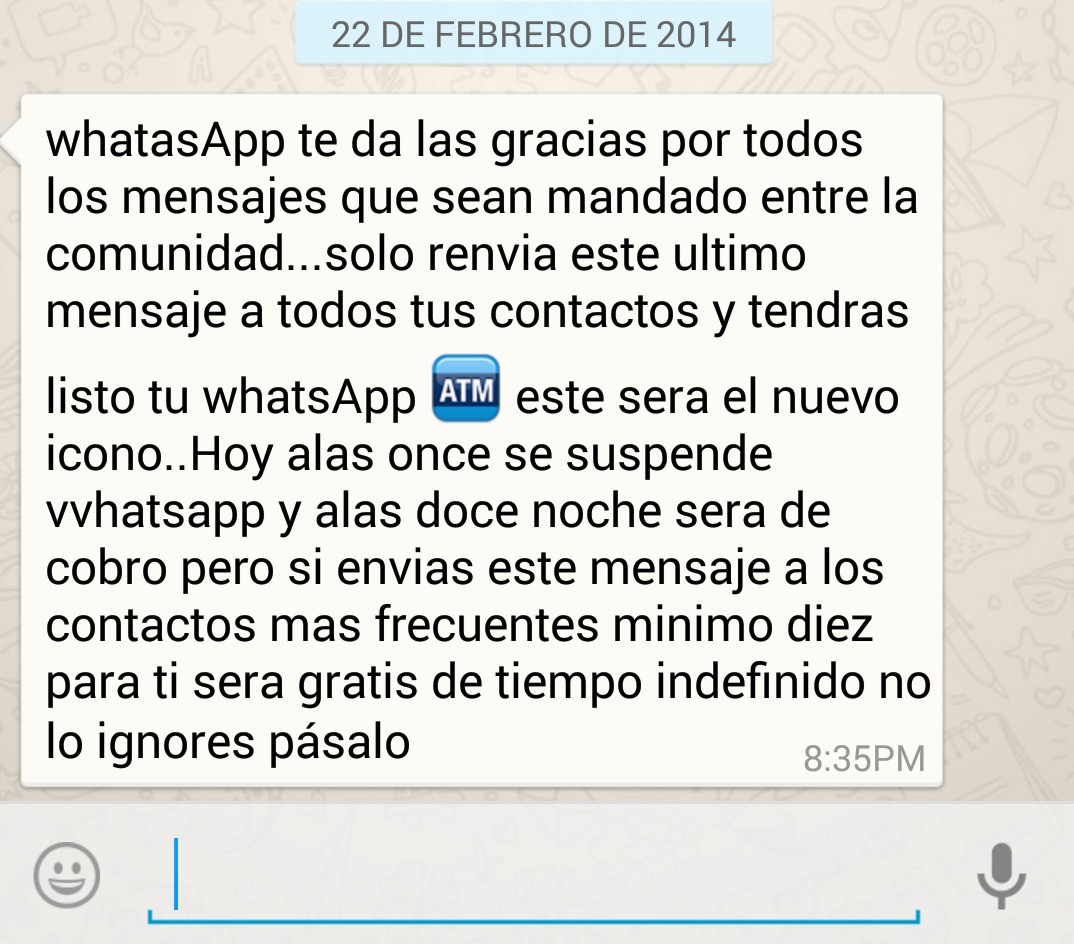 Puras cosa com whatasapp