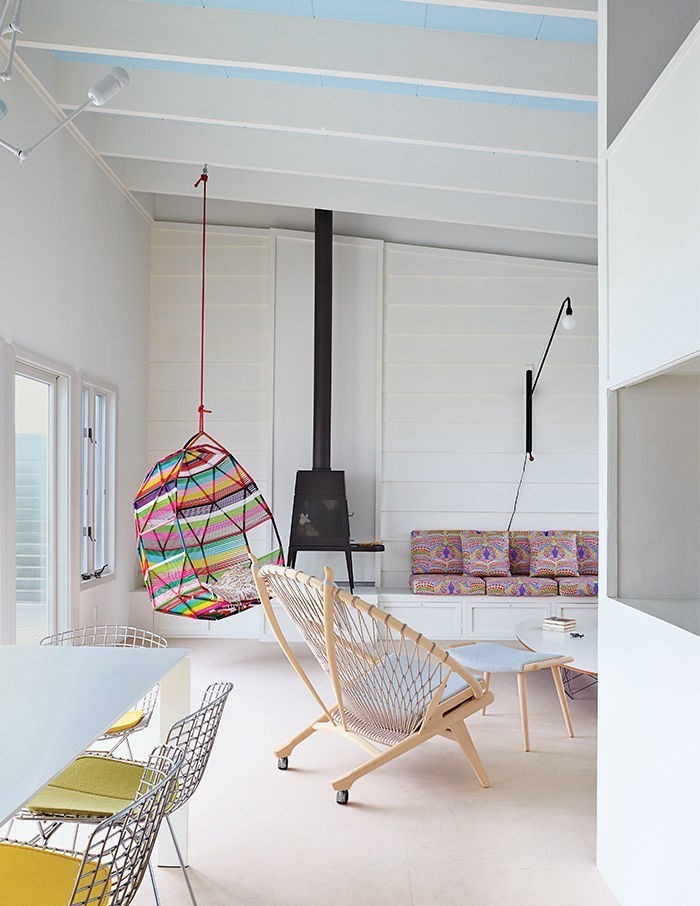 Articles about spend summer hanging around these modern swing chairs on Dwell.com - Dwell