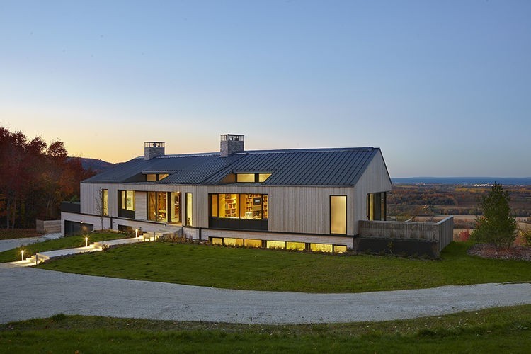 Articles about family builds their dream modern home overlooking georgian bay on Dwell.com - Dwell
