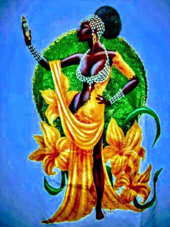 👑🖤🌍 #africa #queen #alteredart