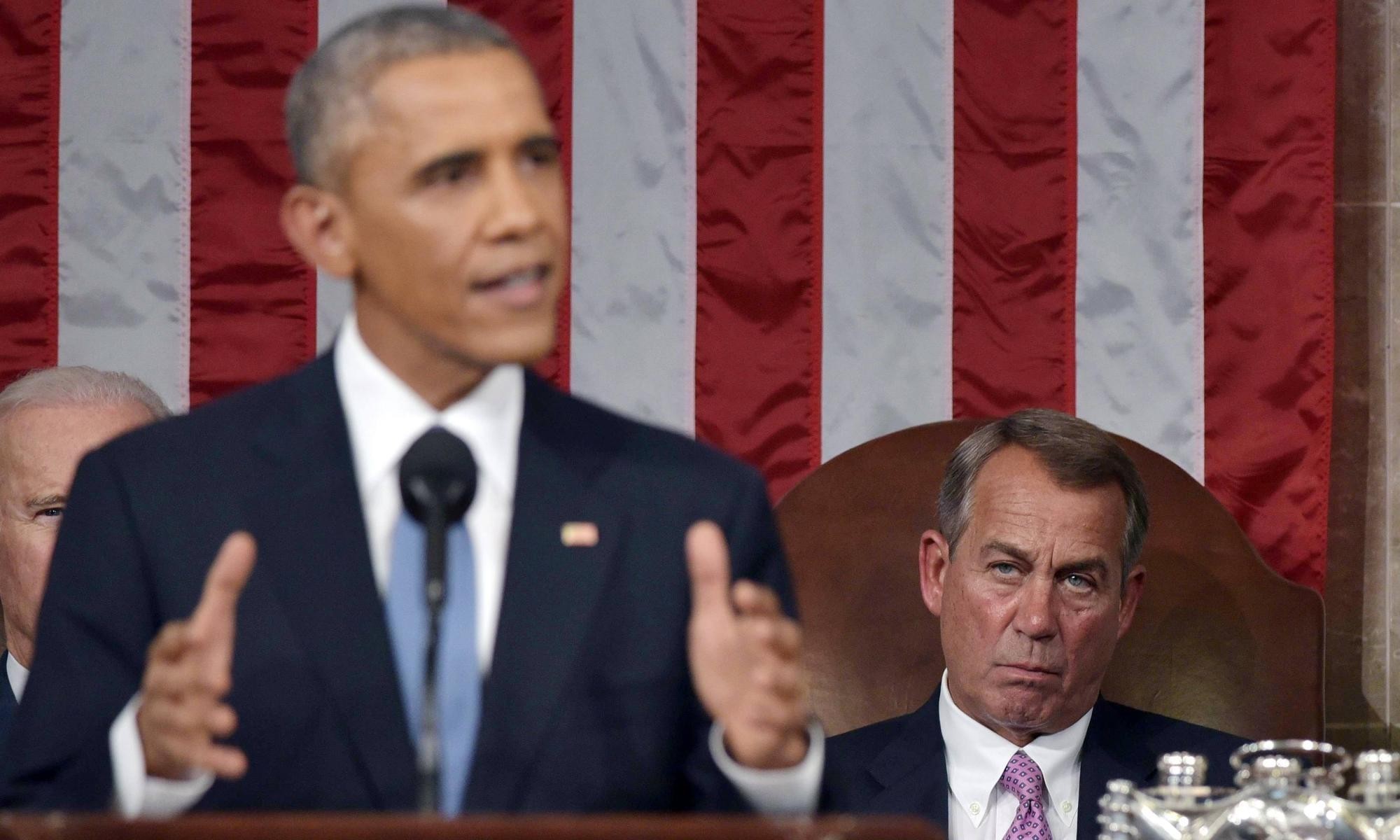 Obama off-the-cuff and full of swagger: State of the Union leaves GOP enraged
