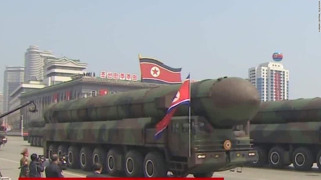 North Korea's missile test fails, US military says
