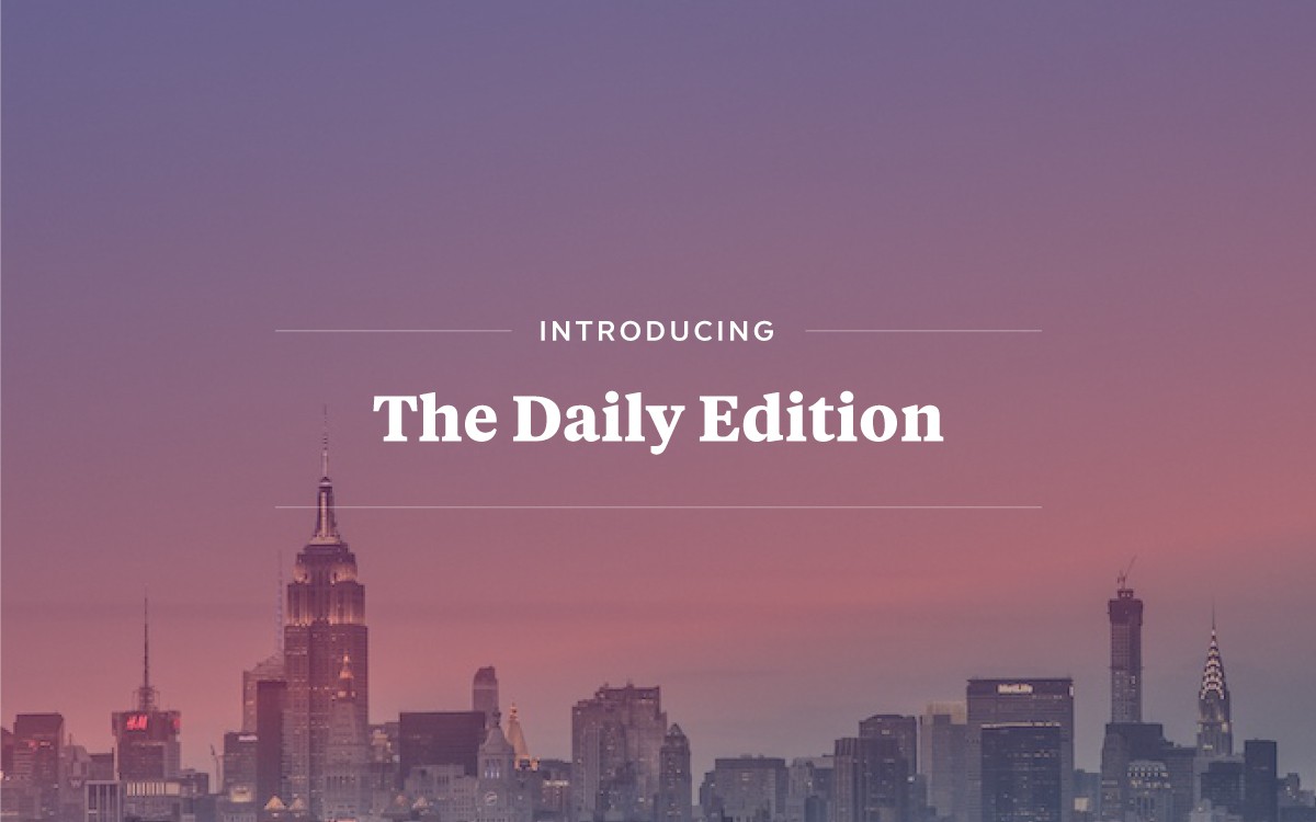 Give Us a Few Flips, And We’ll Give You the World…in The Daily Edition