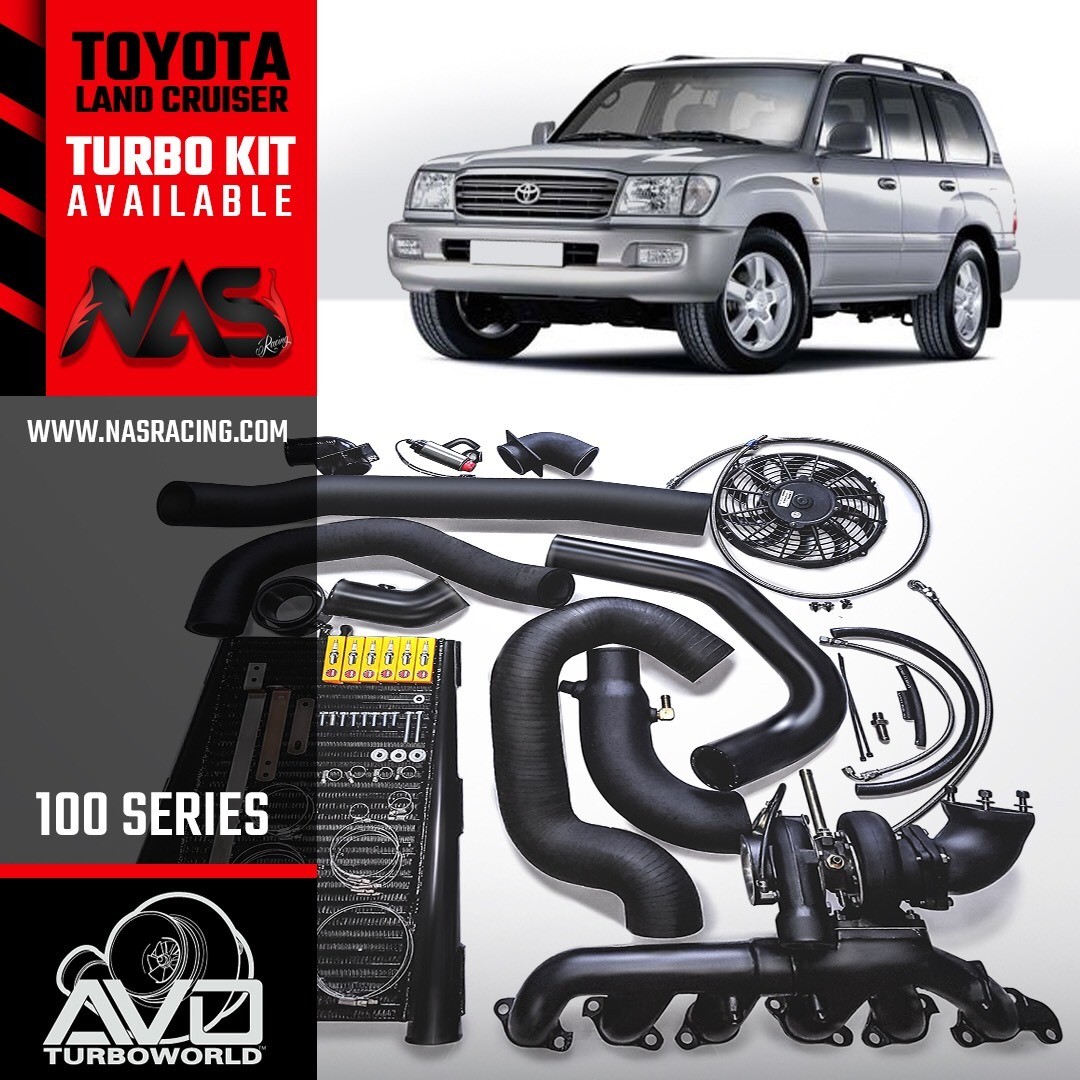 Toyota lc 100 turbo kit availabe at nasracing dubai Www.nasracing.com