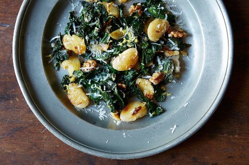 Giant Creamy White Beans with Kale - Genius Recipes