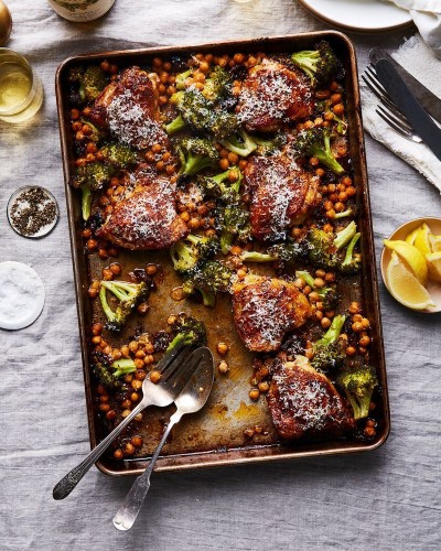 Crispy, Speedy Chicken Dinner, All in a Sheet Pan's Work