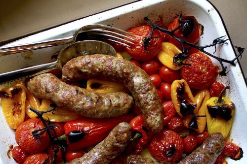 20-Dollar, 20-Minute Meals - Roasted Sausage and Peppers