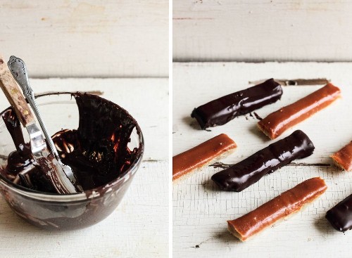 Homemade Twix Candy Bars