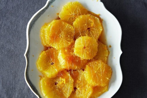 Chilled Oranges in Rum-Caramel Syrup Recipe on Food52
