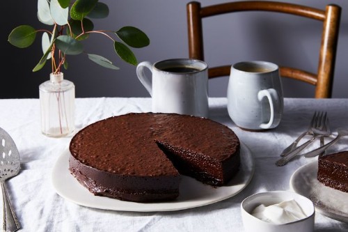 Chocolate Nemesis Cake from The River Cafe London