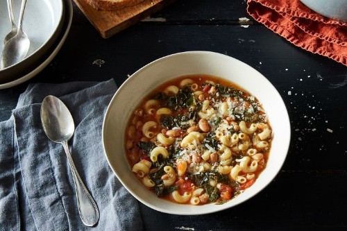 Pasta and Bean Soup with Kale, Revisited Recipe on Food52