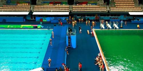 Why Are Rio's Olympic Pools Green And Smelly? Ryan Lochte's Hair Holds The Answer