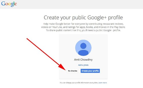 Signing Up For Gmail No Longer Requires A Google+ Account