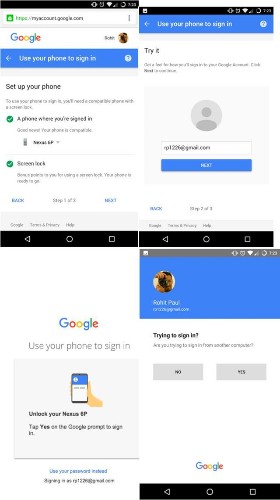 Google Starts Testing The Ability To Login Without A Password