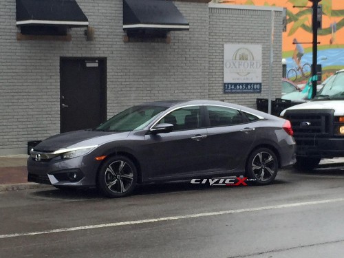 Spy Beats Honda, Exposes All-New 2016 Civic