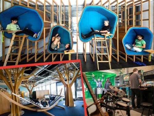 How Offices Are Innovating To Improve Our Happiness, Productivity And Well Being