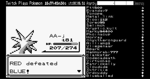A Million Gamers Help The Wild 'TwitchPlaysPokemon' Experiment Triumph