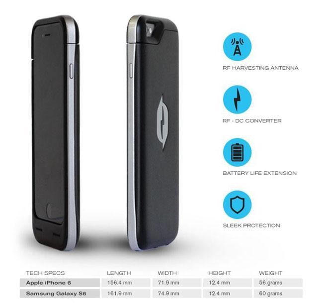Apple iPhone 6, Samsung S6 Smartphone Cases That Generate Their Own Power