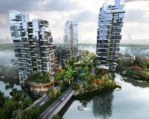 'Crystal Laputa': A Ritzy, Nature-Infused Residential Enclave Rising in Chengdu
