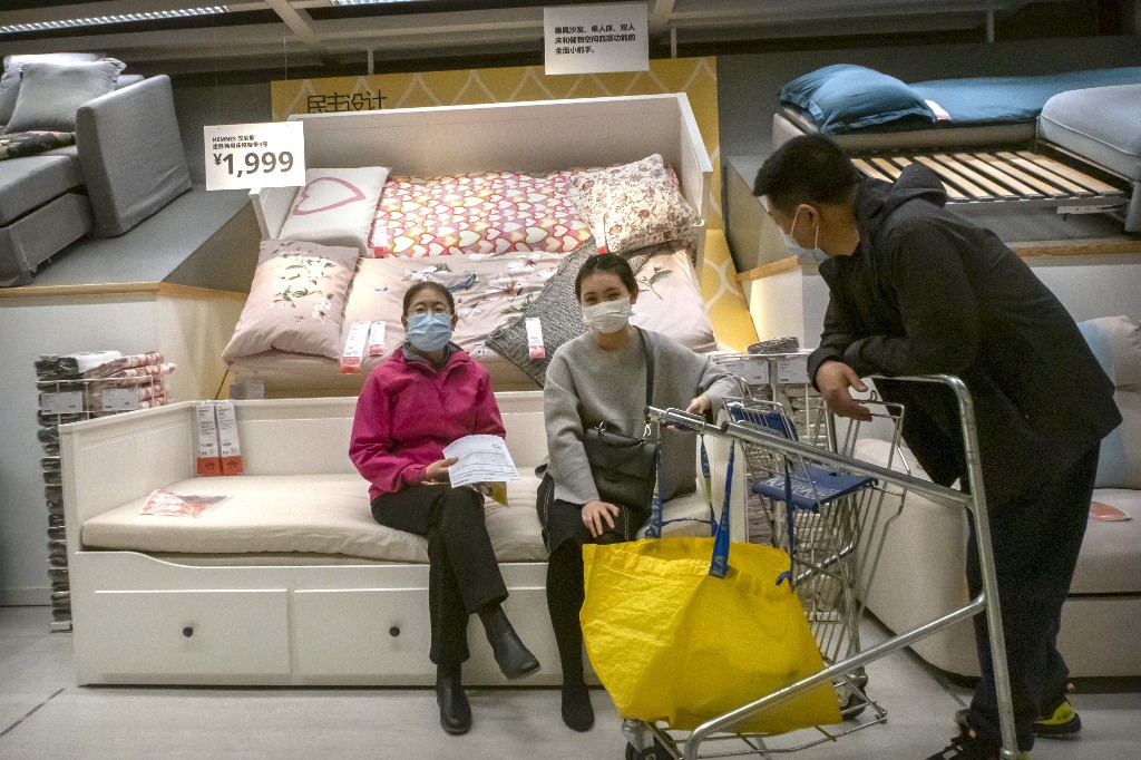 Ikea: visitors returning fast in China, Germany