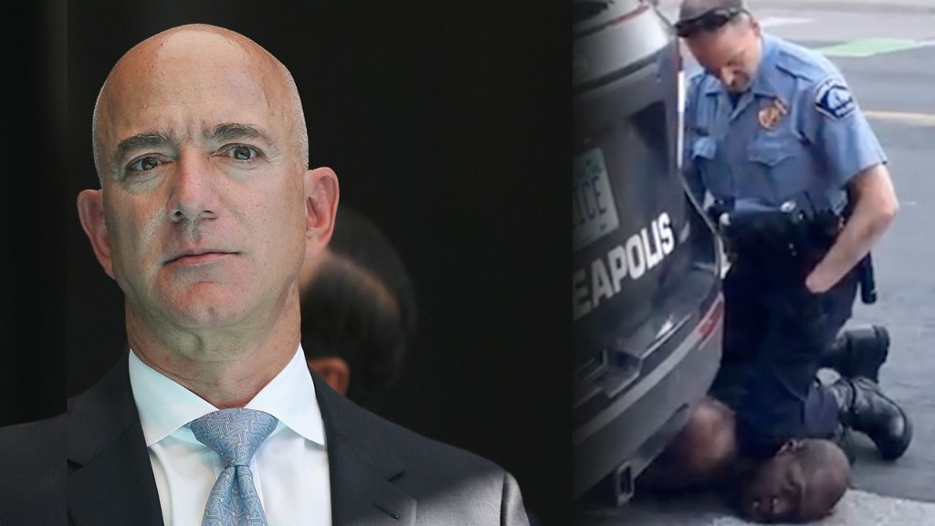 Amazon reduces deliveries in some cities, says 'brutal treatment' of black people must stop