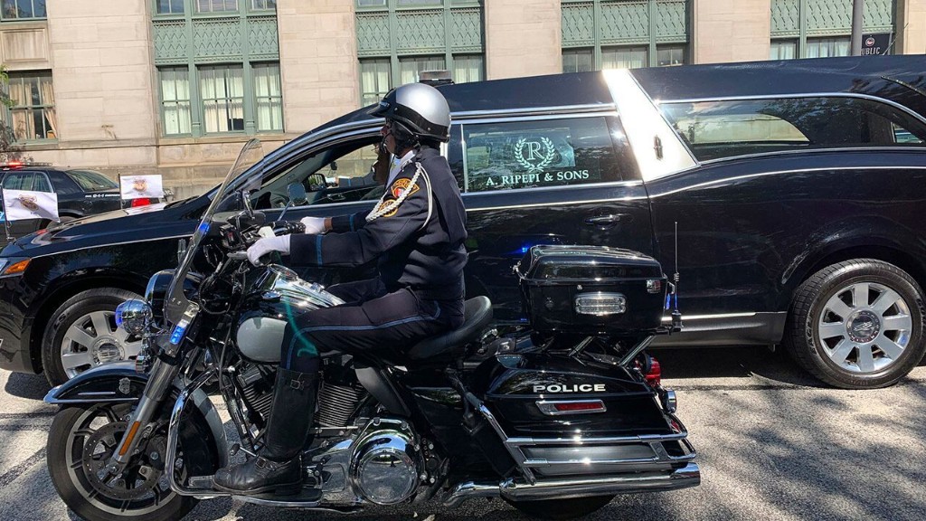 Fallen Cleveland detective James Skernivitz laid to rest at Rocket Mortgage FieldHouse