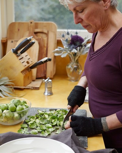 Garden-to-Table Recipe: Mollie Katzen’s Smoky Brussels Sprouts and Onion