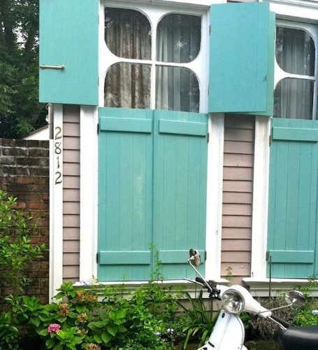 Hardscaping 101: Exterior Wooden Shutters