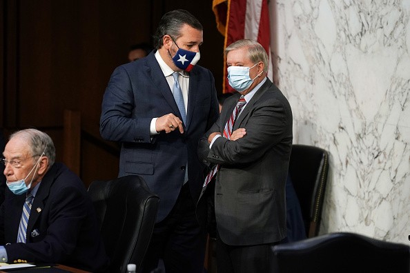 Scenes From Amy Coney Barrett's Confirmation Hearing