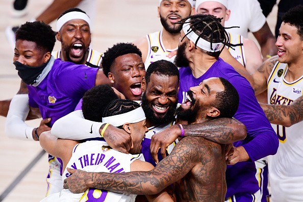 Lakers NBA Championship Victory In Photos